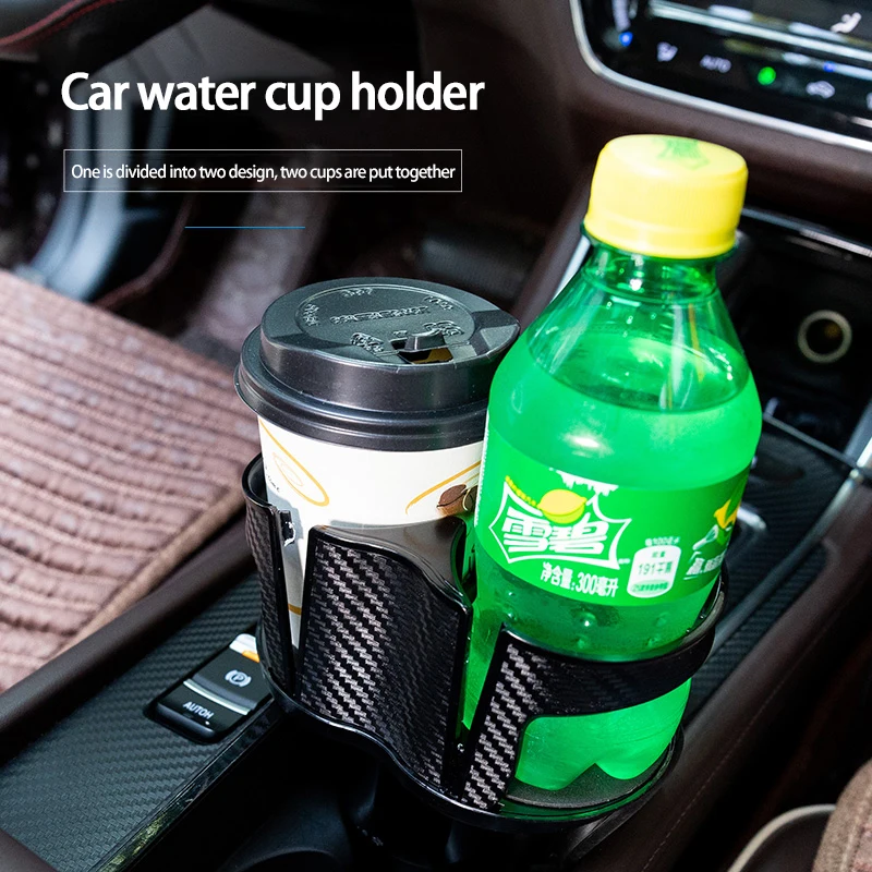 

Car Seat Holder Abs Durable Portable Abrasion-resistant Multifunctional Car Supplies Car Drinks Holders Black Practical