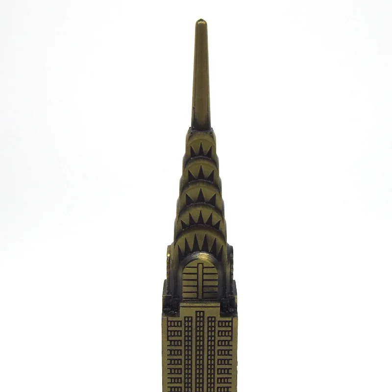 Знаменитый достопримечательный Крайслер Нью-Йорк строительный небоскребок