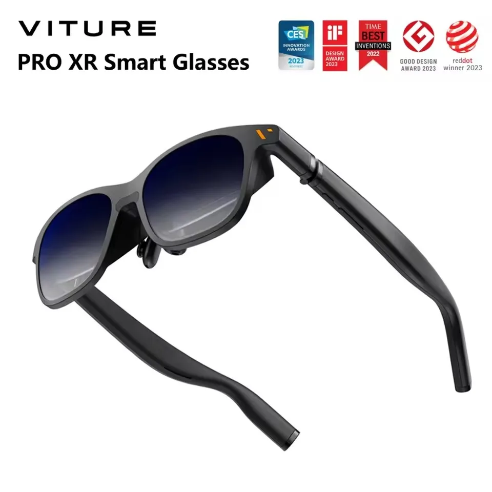 Фото VITURE Pro Smart AR очки с шейным кольцом XR HD просмотр портативный экран 120 Гц высокое обновление 1000 нит для телефона DP №2