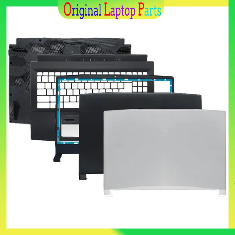 

Оригинальный чехол для ноутбука MSI GF66 MS-1581 1582 Katana GF66 Series, задняя крышка с ЖК-дисплеем/Передняя панель/Упор для рук/Нижняя крышка 15,6 дюйма