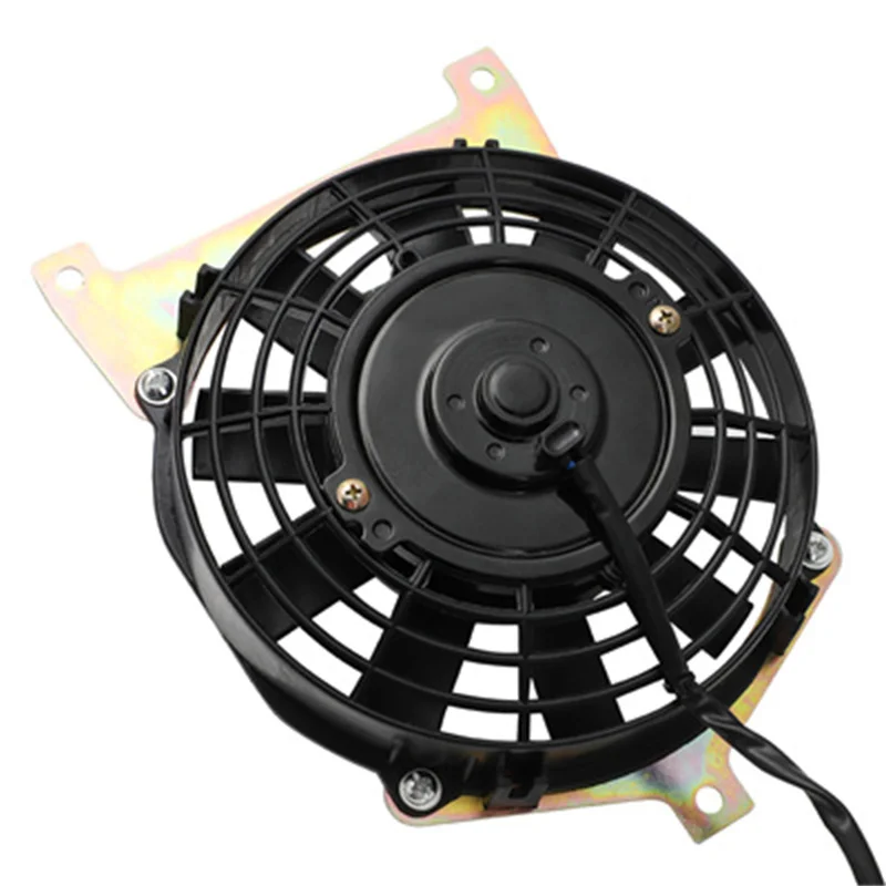 

Radiator Cooling Fan fits for Yamaha Grizzly 660 YFM660F 4X4 2002 2003 2004 - 2008 ATV Quad Oil Cooler Water Radiator Electric