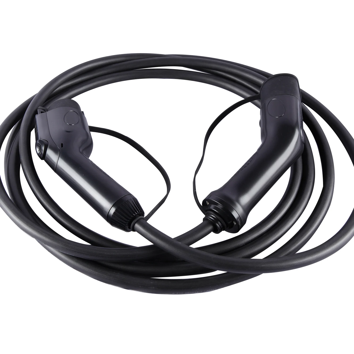 

Electric Car Charging Cable Type2 To Type1 16A Single Phase Ev Charging Cable 5M European Standard To American Standard