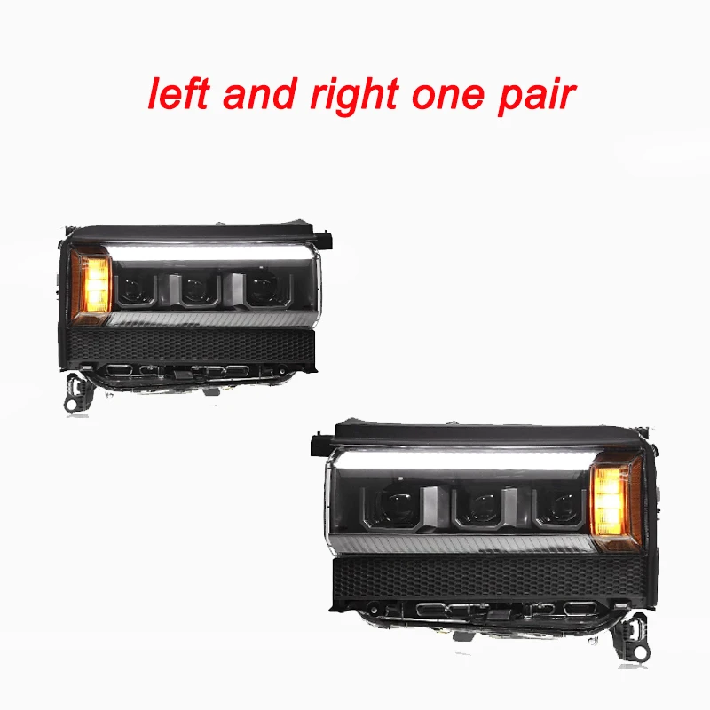 Стайлинг автомобиля фары для Toyota Prado LC250 2024-2025 RHD светодиодные фары обновление DRL динамическая сигнальная лампа переднего света в сборе