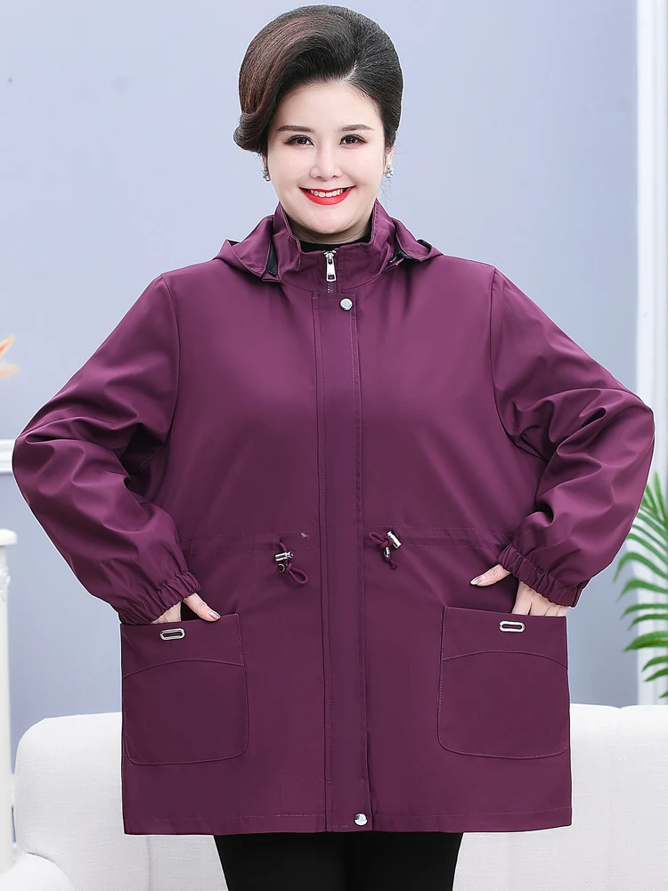 Тренч Fat Mom Special Body plus Size 00 кг Очень большой женский одежда среднего и пожилого