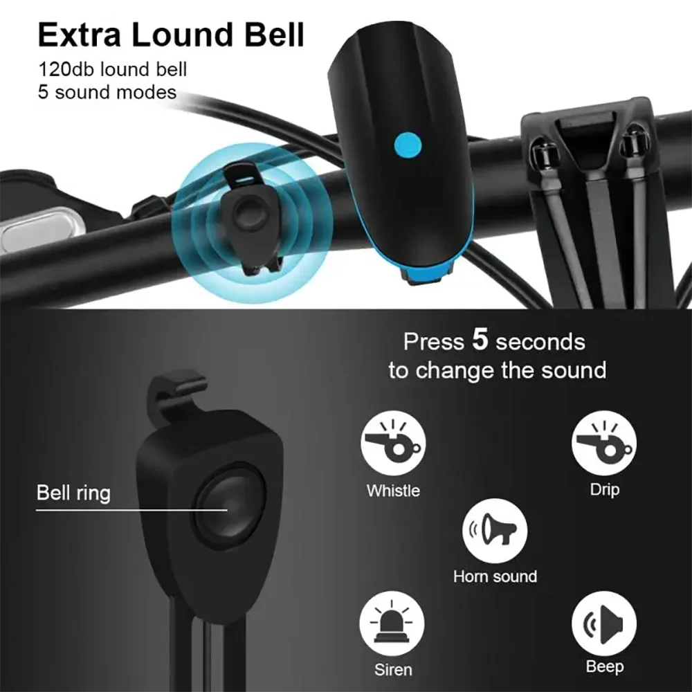 Яркий Сигнал Ночной Езды Для Горного Велосипеда Децибел Громкий Звук Аксессуары