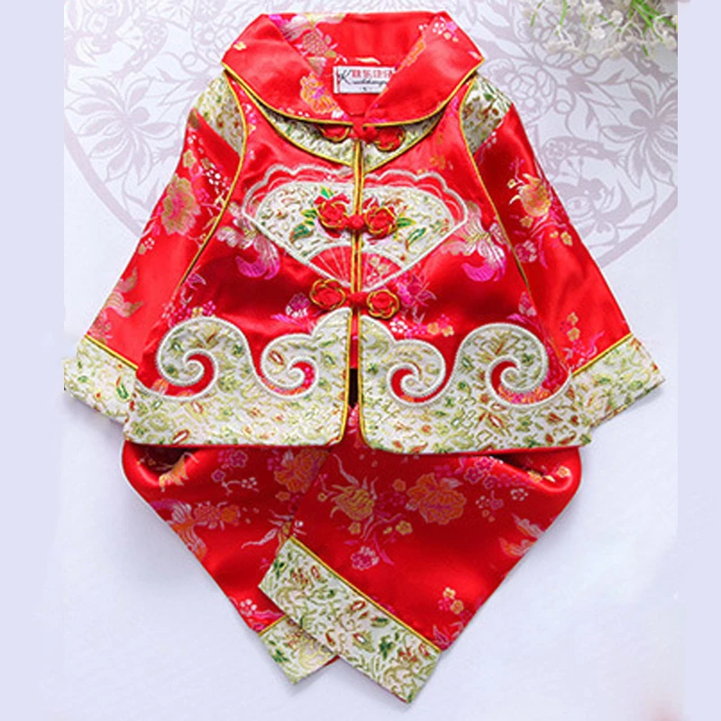 Новинка 2022 костюм Тан в китайском стиле для девочек подходящий детей новогоднего