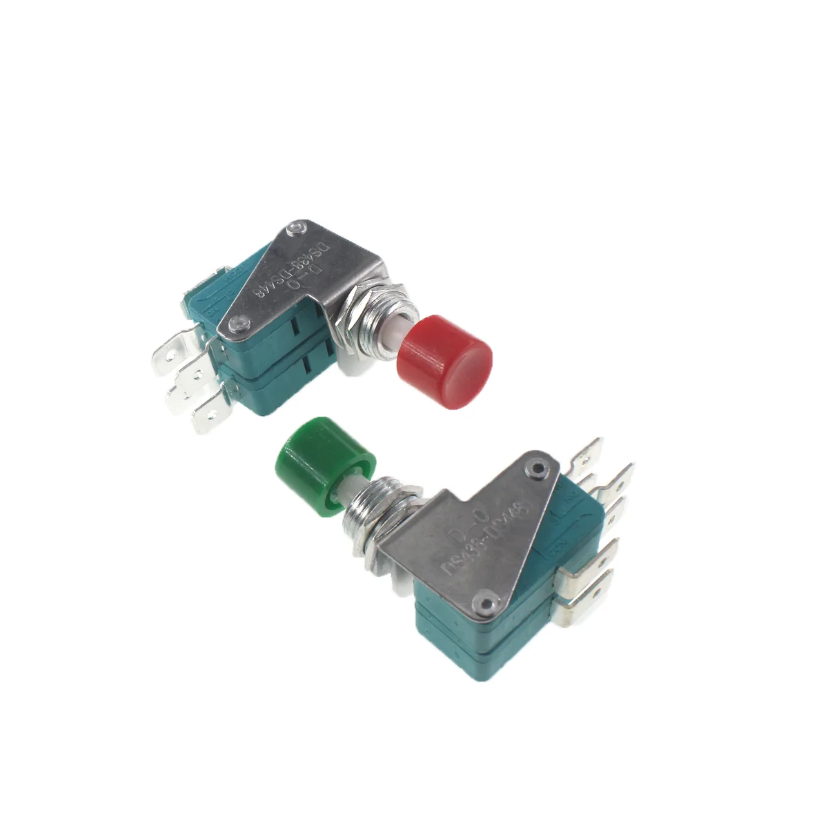 Красный/зеленый кнопочный мини-переключатель DS438/DS448 5 шт