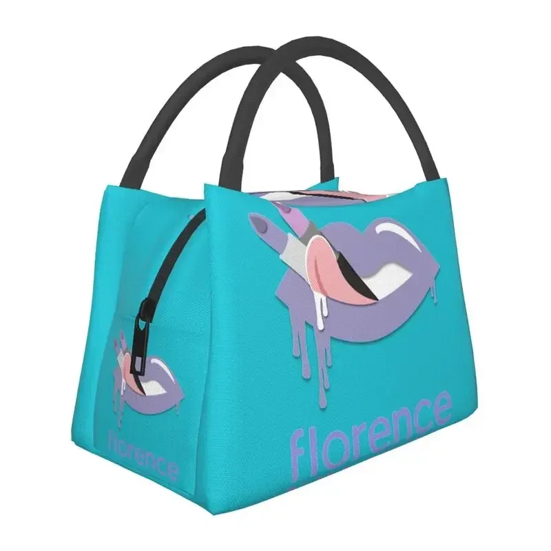 

Индивидуальная сумка для ланча с губной помадой «Флоренция мельницей», Женский теплоизолированный Ланч-бокс для пикника, кемпинга, работы, путешествий