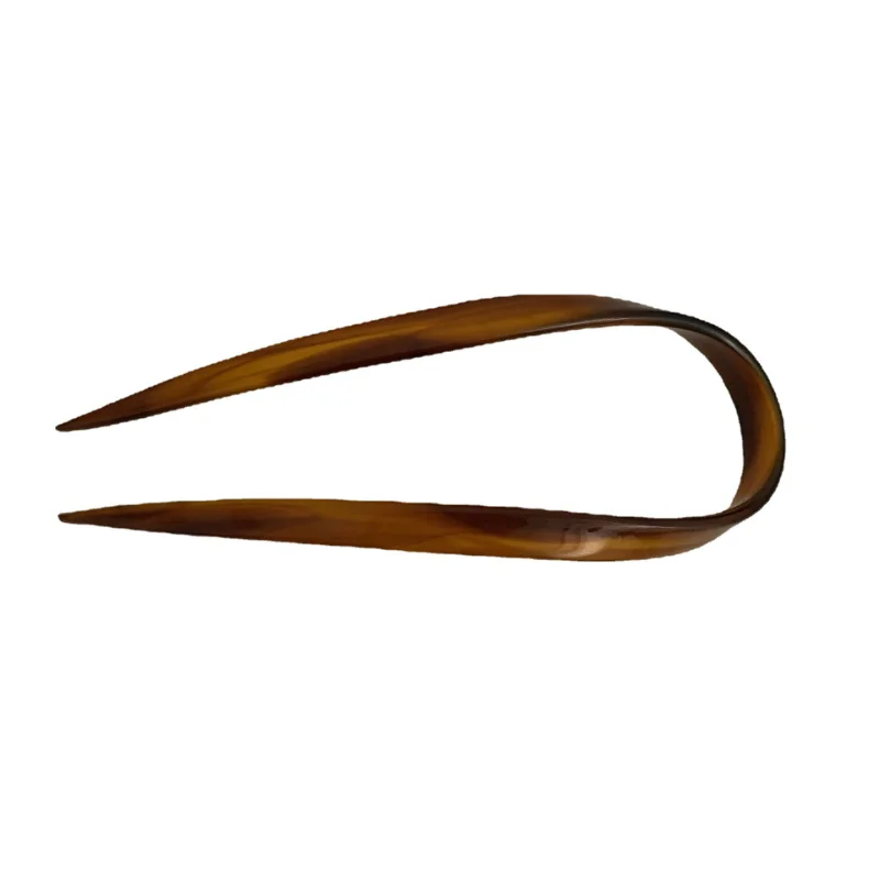 

2023 Korean Arrived Simple Retro 12cm U-shaped Hairpin Hair Sticks Temperament Disc Acetic Acid Hairpin For Women Girls Gift