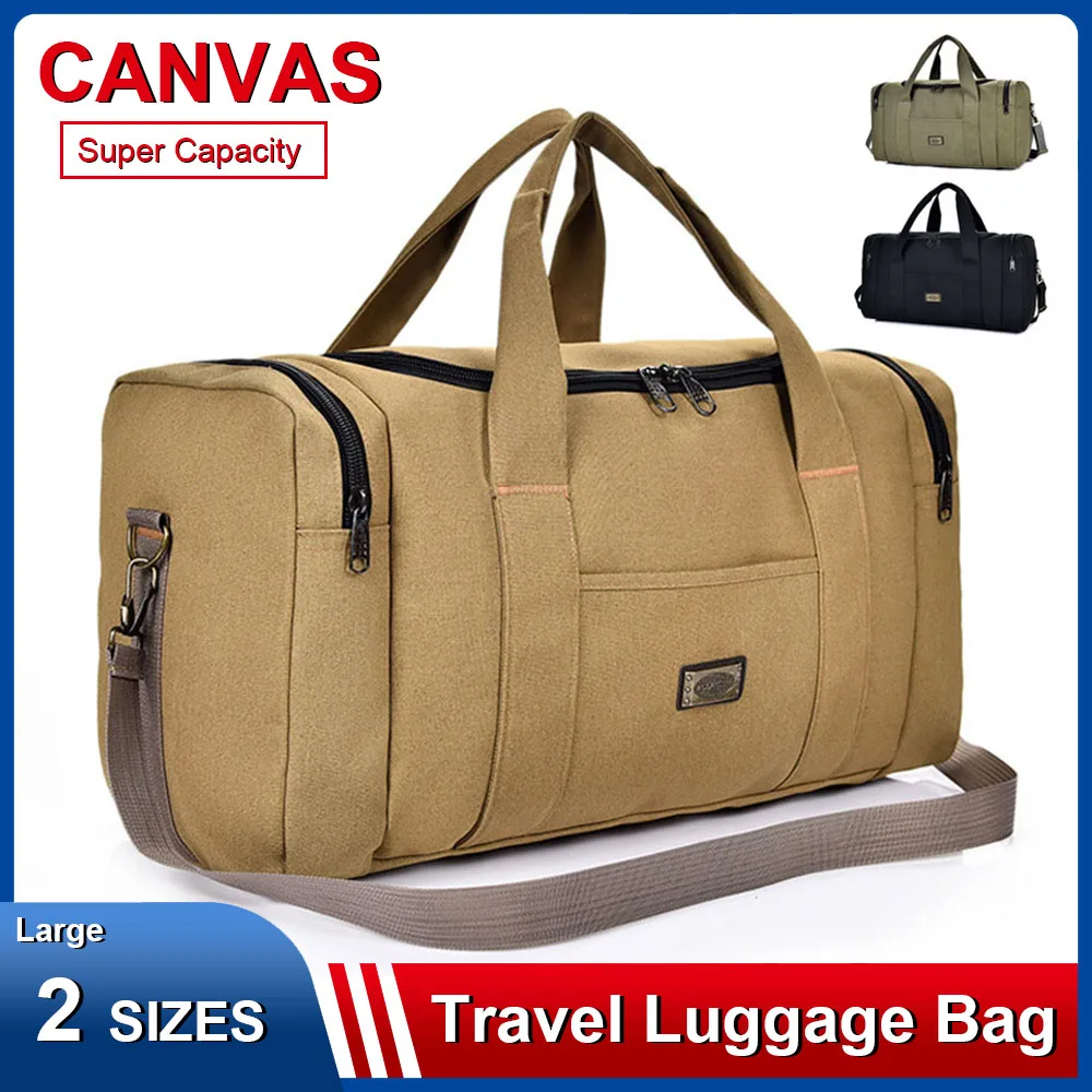 

Portable Travel Luggage Bag for Women Men Multifunctional Backpack Duffel Handbag Weekender Outdoor Camping Shoulder Bags
