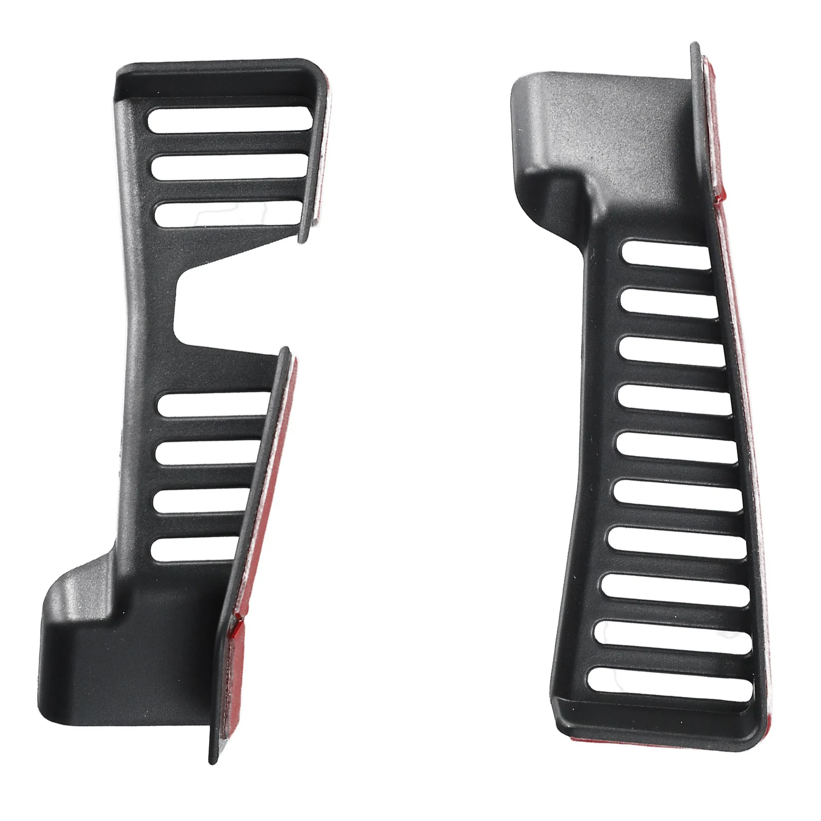 

For Tesla Model Y 2x Front Engine Hood Water Channel Anti-Clogging Net Sink Divider Black ABS Electric Vehicle Part