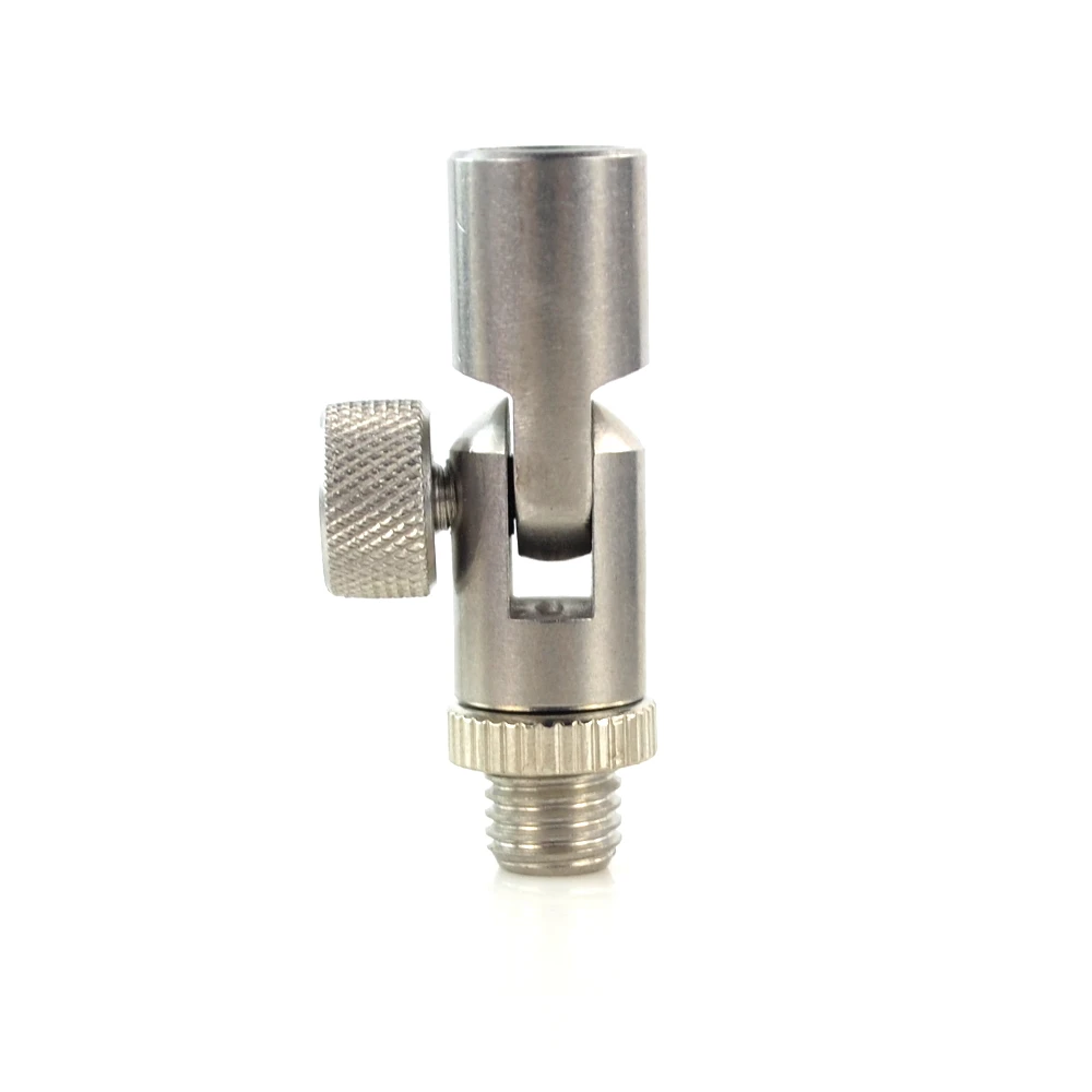 Stainless Steel Angle Adaptor Connector Rod Pod Bank Stick Rest  Carp Fishing Tackle