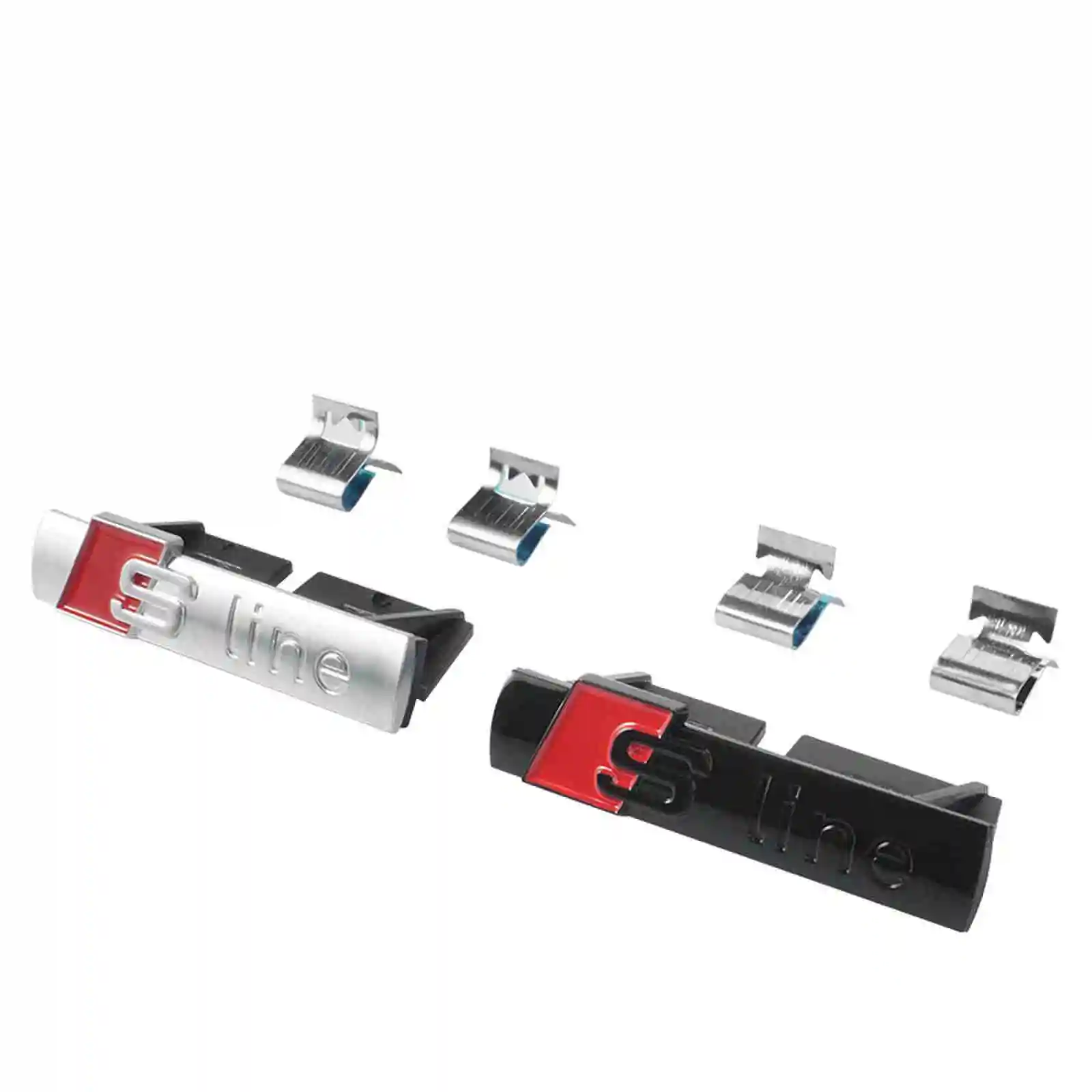 S Line Логотип Авто Передняя решетка радиатора Наклейка металлическая Эмблема для