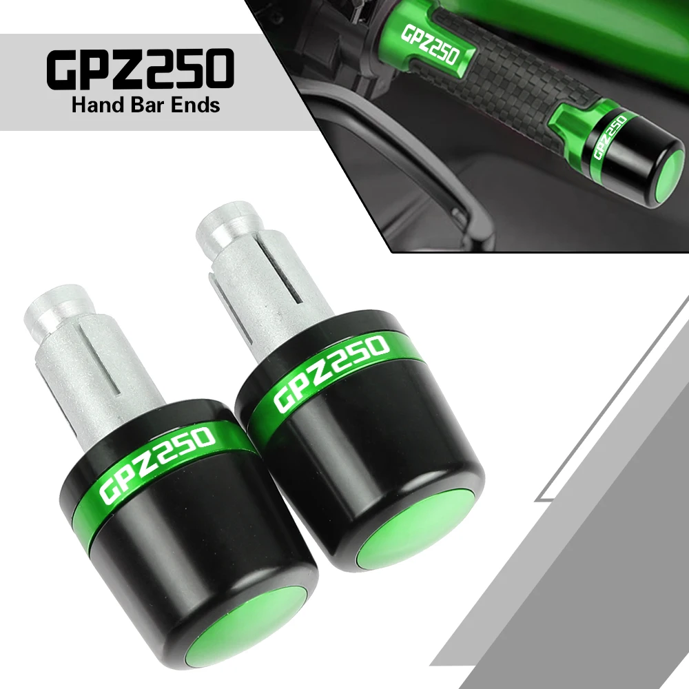 Мотоциклы для Кавасаки GPZ250 GPZ 250 1983 1984 1985 1986 1987 1988 1989 1990-2007 ручки с заглушкой