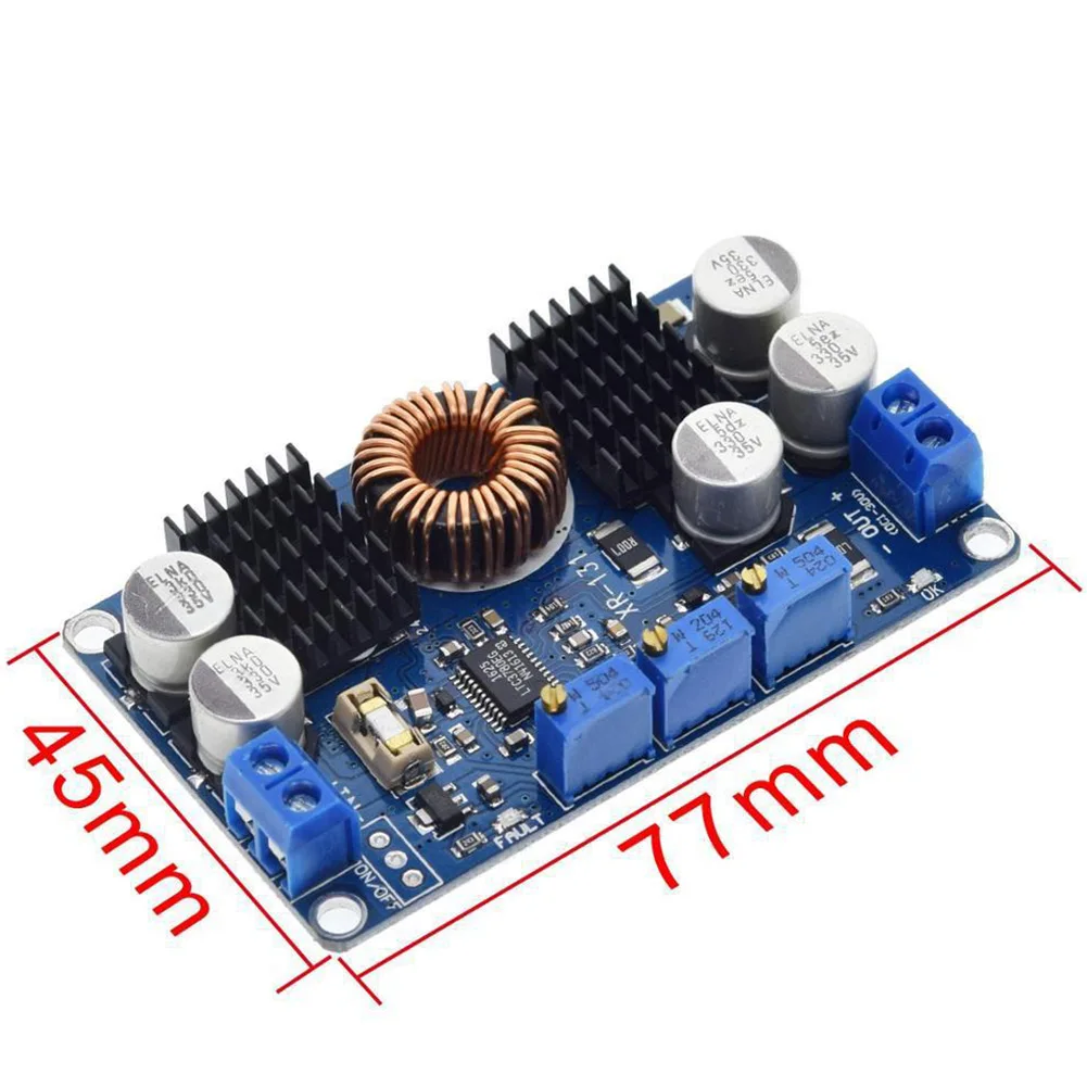 

High Precision 8A DC DC Step Up Down Regulator Power Module with Overheat Protection and Short Circuit Protection