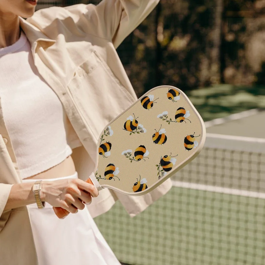 Lucky025 Thermoformed T700 Необработанное углеродное волокно Стекловолокно Pickleball Paddle