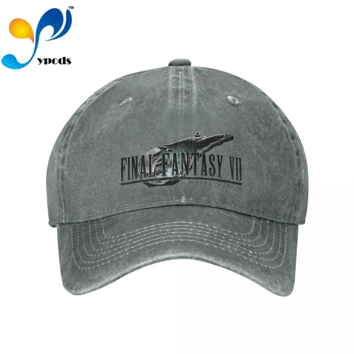 

Final Fantasy Logo Cotton Cap For Men Women Gorras Snapback Caps Baseball Caps Casquette Dad Hat