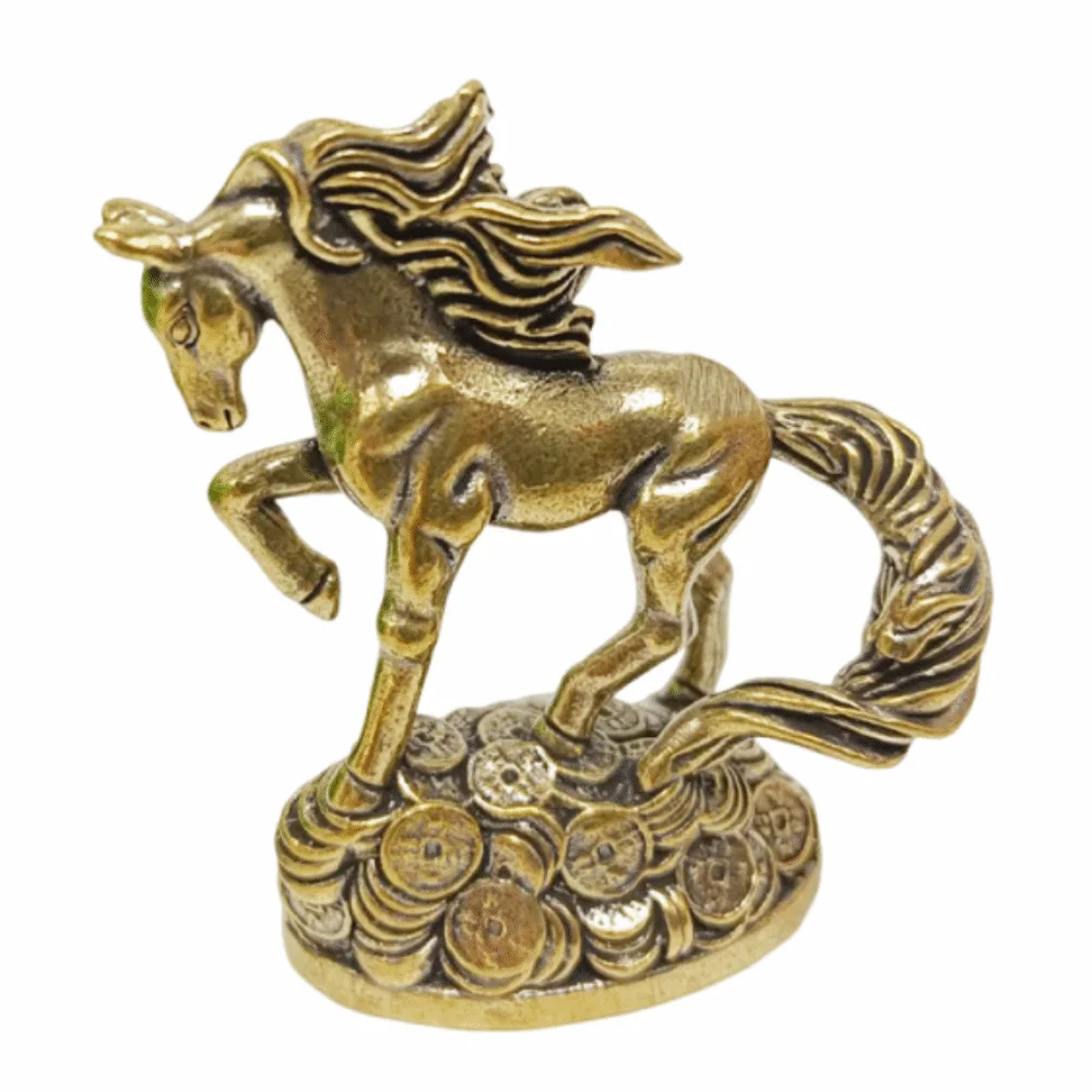 

Медная статуэтка лошади Латунь