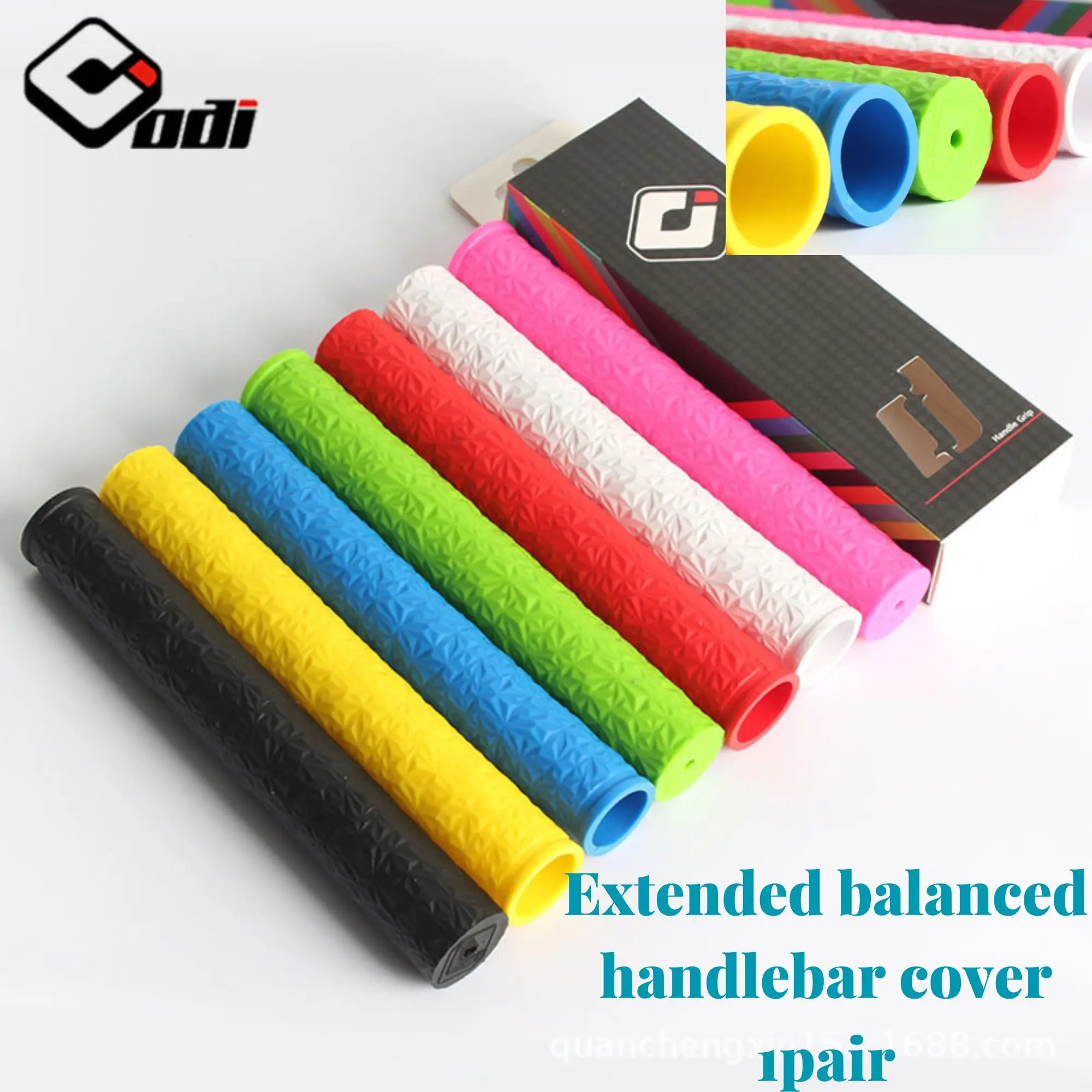 

ODI Bicycle Extended Handlebar Grips forChildren's Balance Bike and Scooter Ultralight EVA Handle Cover Accessories Bike Parts
