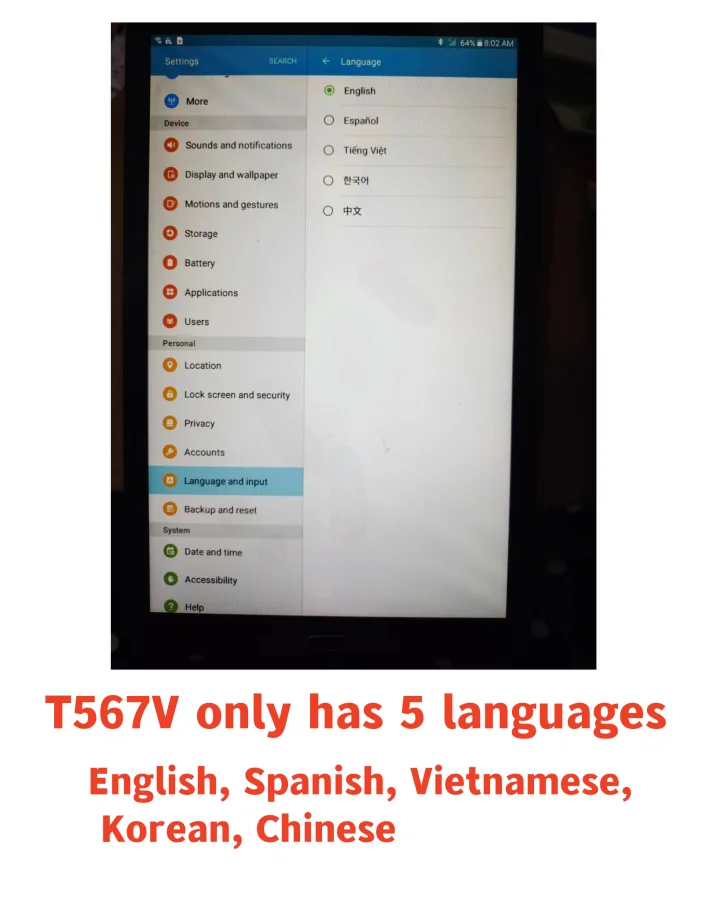 Материнская плата для Samsung Galaxy Tab T560 T560NU T567V T561 (art.: 3920c540f2bc0) - 3920c540f2bc0