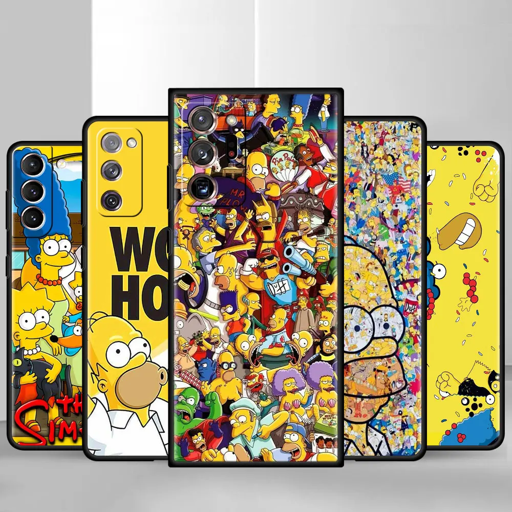 Чехол для телефона Samsung Galaxy S22 Ultra S21 S10 S9 S8 Plus S20 FE Note 20 10 9 мягкий чехол оболочка Funda