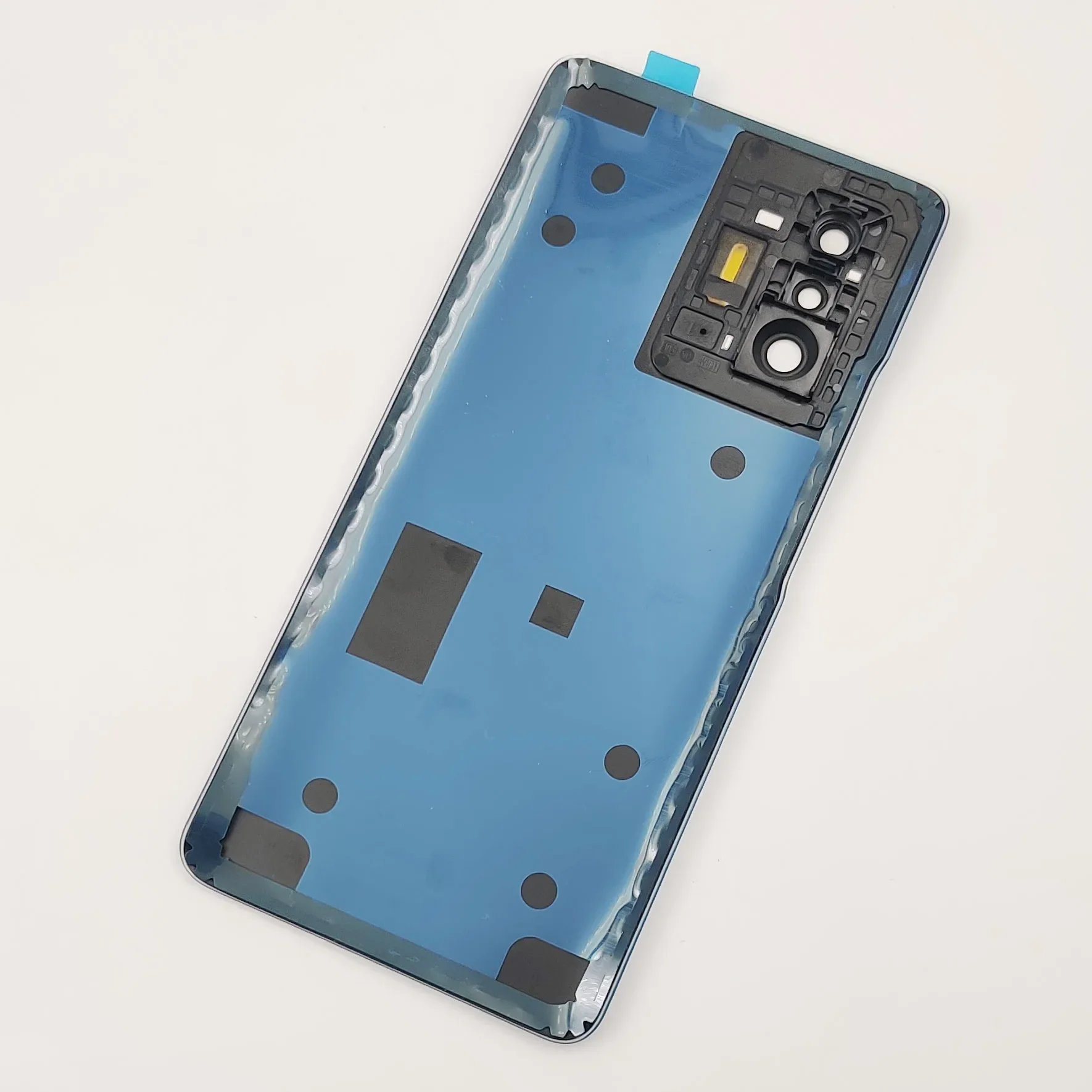 A +++ Стеклянная задняя крышка для Xiaomi Mi 11T Pro 5G Крышка батарейного отсека Задняя