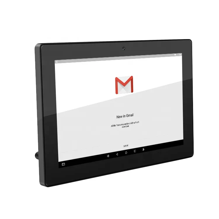

2022 YC-102P 500cdm2 high brightness 24/7 Tablet POE RJ45 Flush Wall Mount Android Tablet