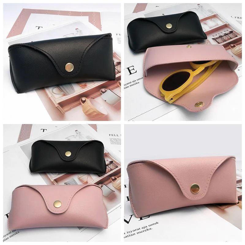 

PU Leather Glasses Case New Sunglasses Glasses Case Students Soft Durable High Quality Portable Eyeglasses Glasses Case