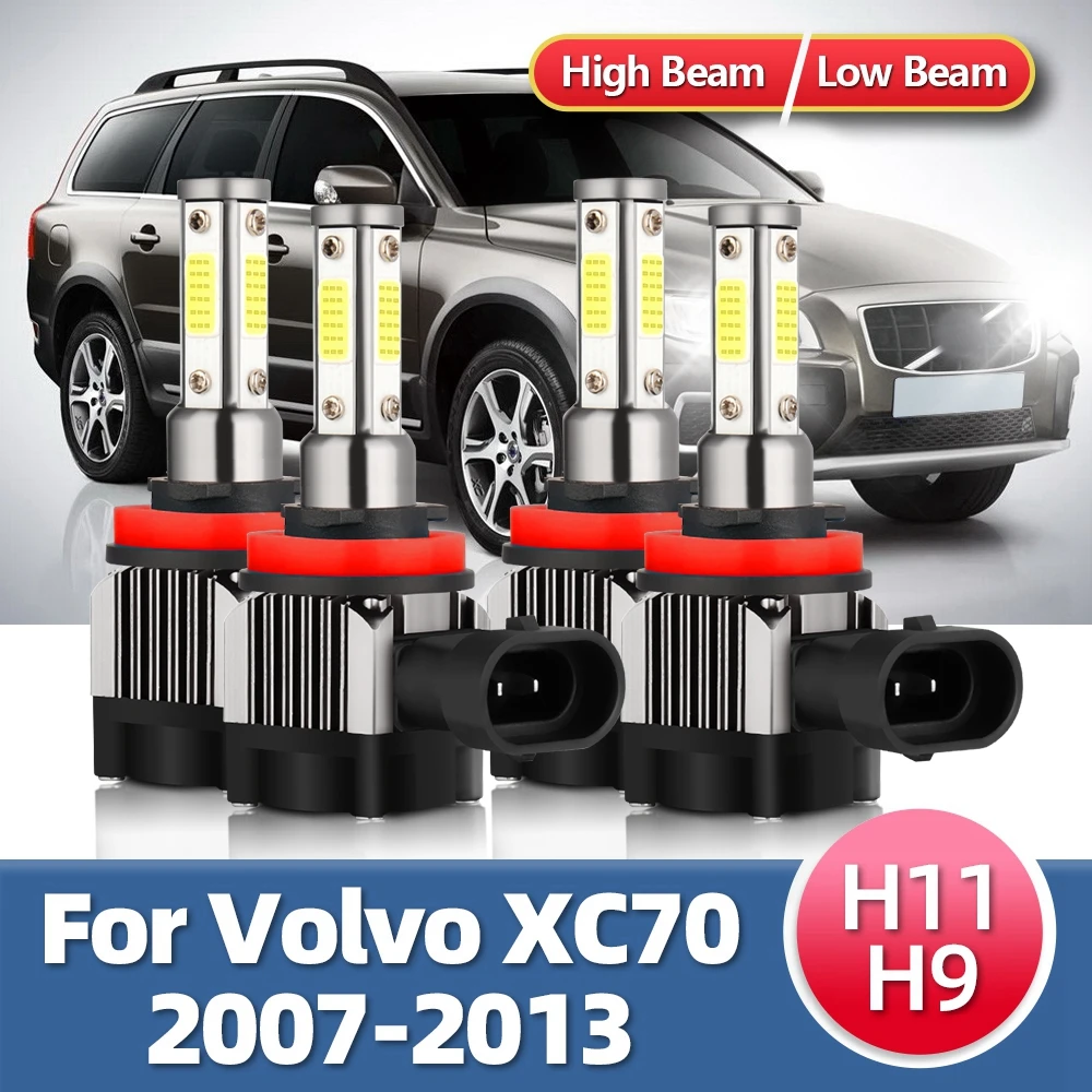 

2/4 шт., лампы для передних фар Volvo XC70 2007-2010 2011 2012