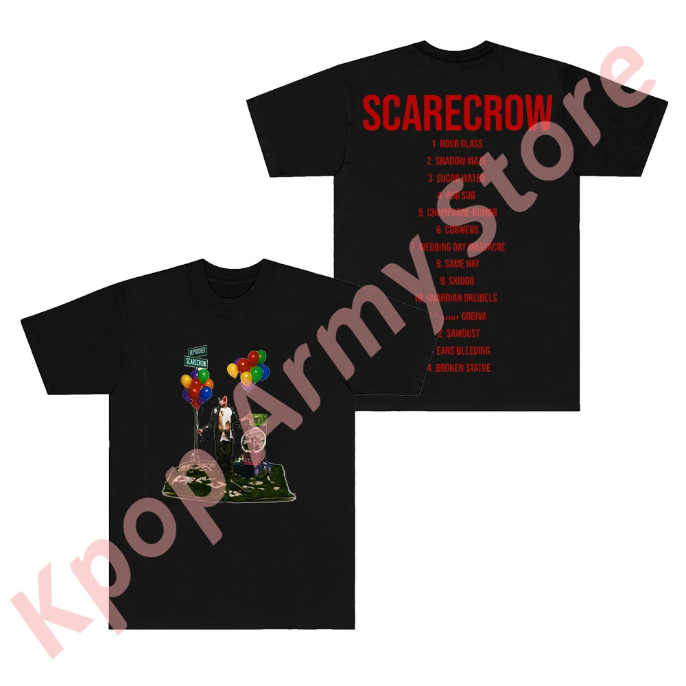 BLP кошерное пугало треклист футболки летние унисекс модные повседневные с