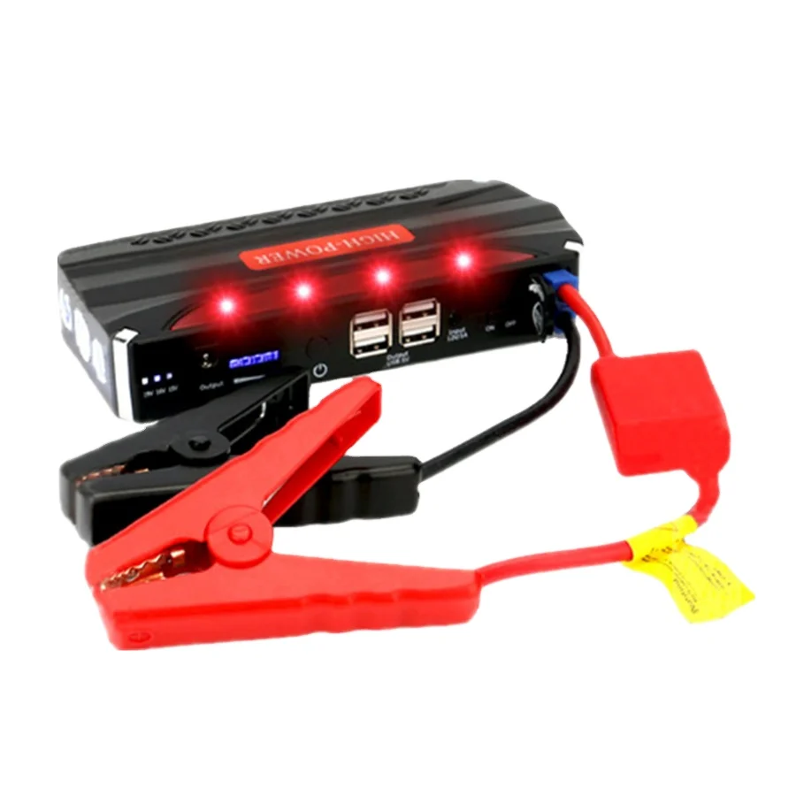 

Professional portable car battery booster jump starter cables battery booster