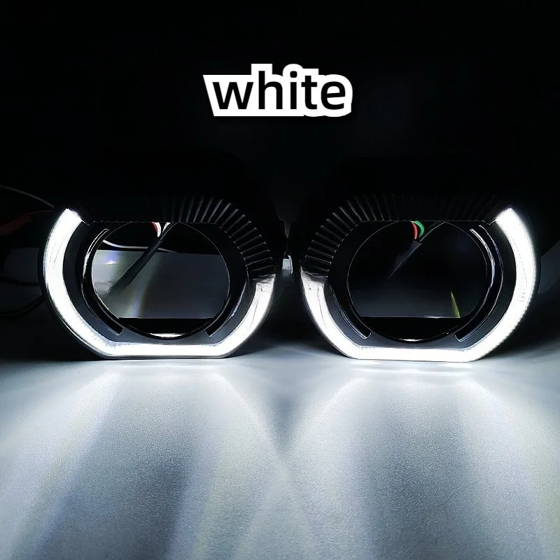 

2,5 "3,0" крышка проектора объектив фары пылезащитный чехол HID объектив проектора лазерная линза фары светодиодные линзы автомобильные аксессуары 2 шт.