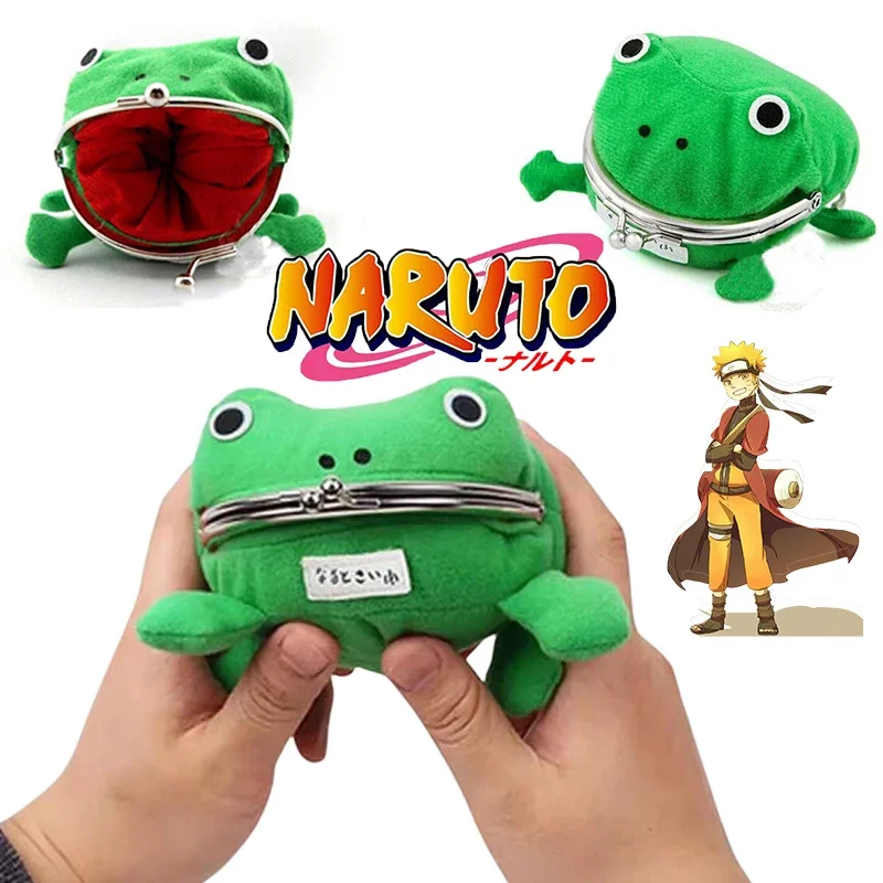 Кошелек Naruto в виде лягушки кошелек для монет Индивидуальная сумка ключей на