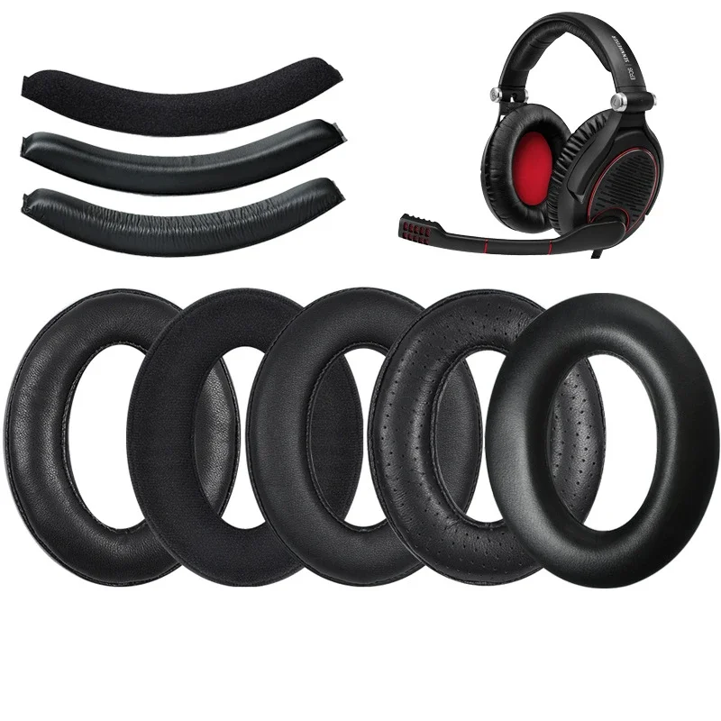 Фото Сменные амбушюры для наушников Sennheiser G4ME ZERO Game One HD380 PRO PC350 PXC350 PXC450, амбушюры, амбушюры №2