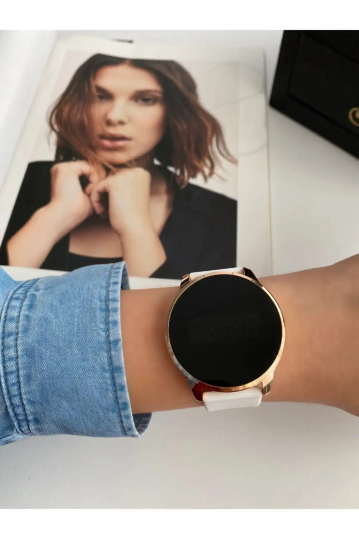 

2022 часы, силиконовый шнур, сенсорный белый светодиодный светильник для женщин, новый модный стильный бренд, Высококачественный Браслет