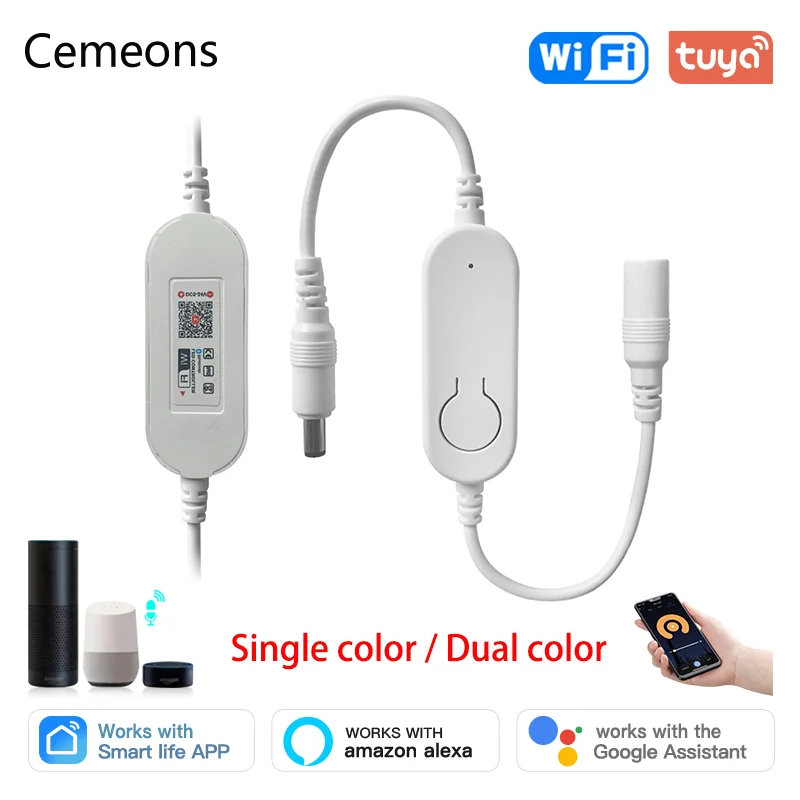 

TUYA WiFi Одноцветный Диммер для светодиодной ленты