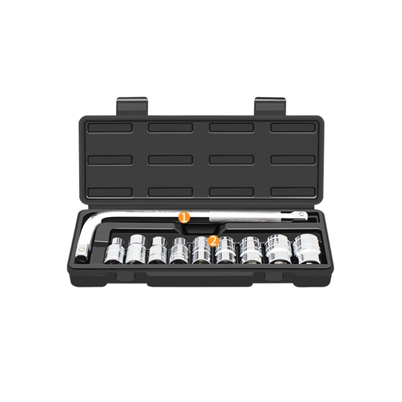 Auto Repair Tool Set Repair Full Set of Sleeve  Ratchet Wrench Car Repair Daquan Universal Combination Toolbox Tool Box Storage