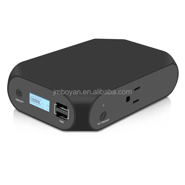 

65W AC portable mobile ac/dc power bank