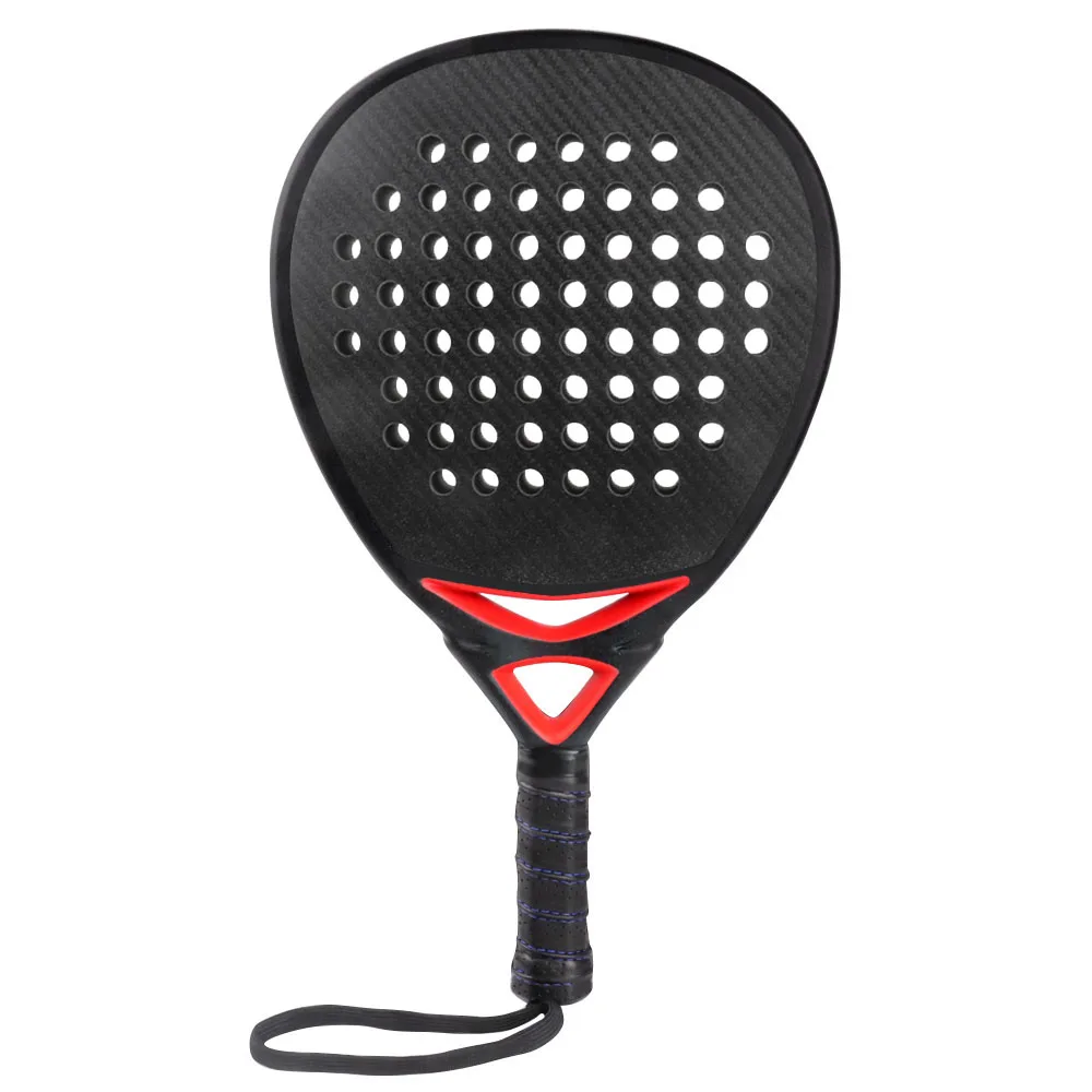 2022 New 3K Racket Padel Professional 3K Carbon Fiber Tennis Racket Outdoor Sports Padel Racket Men and Women with Bags