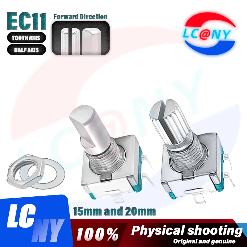 5 шт./партия 20 позиций поворотный кодировщик на 360 градусов кнопка EC11 w 5-контактная