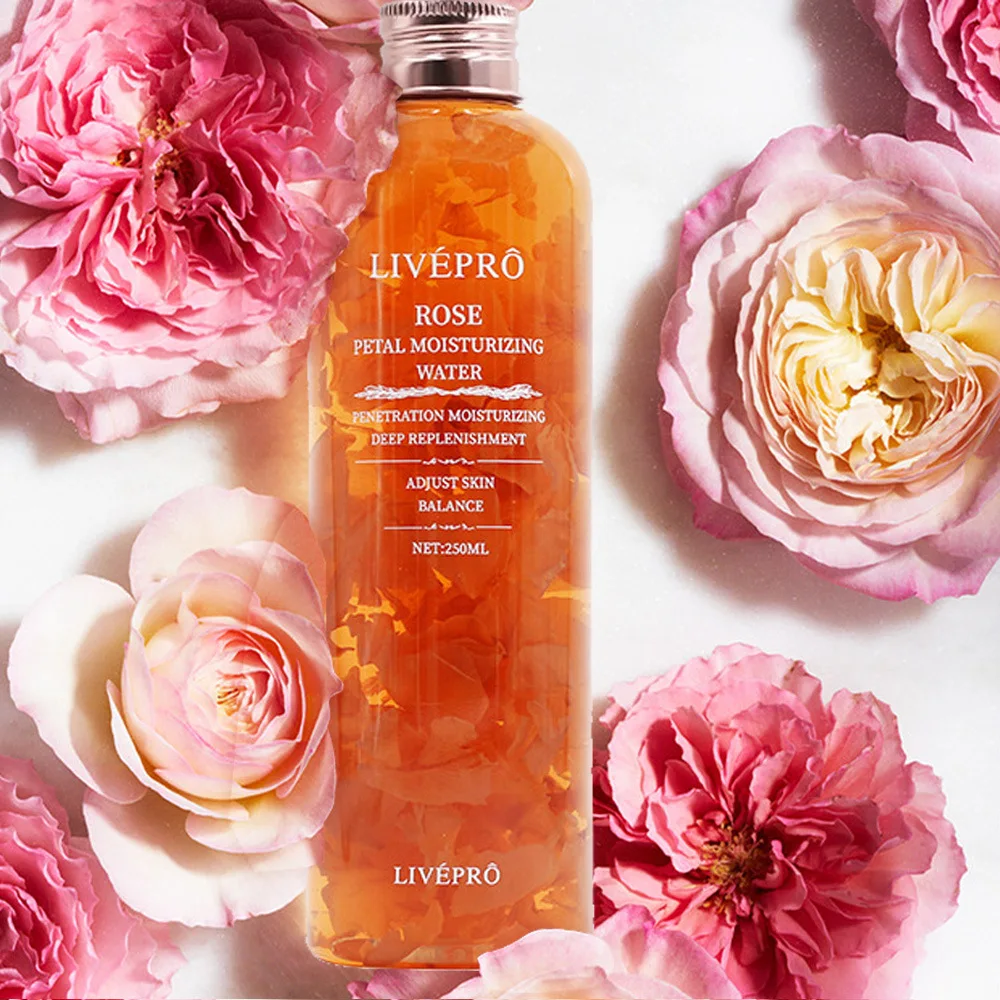 

Rose Petal Water Skin Care Toner Skin care Essence Foundation moisturizing skin care