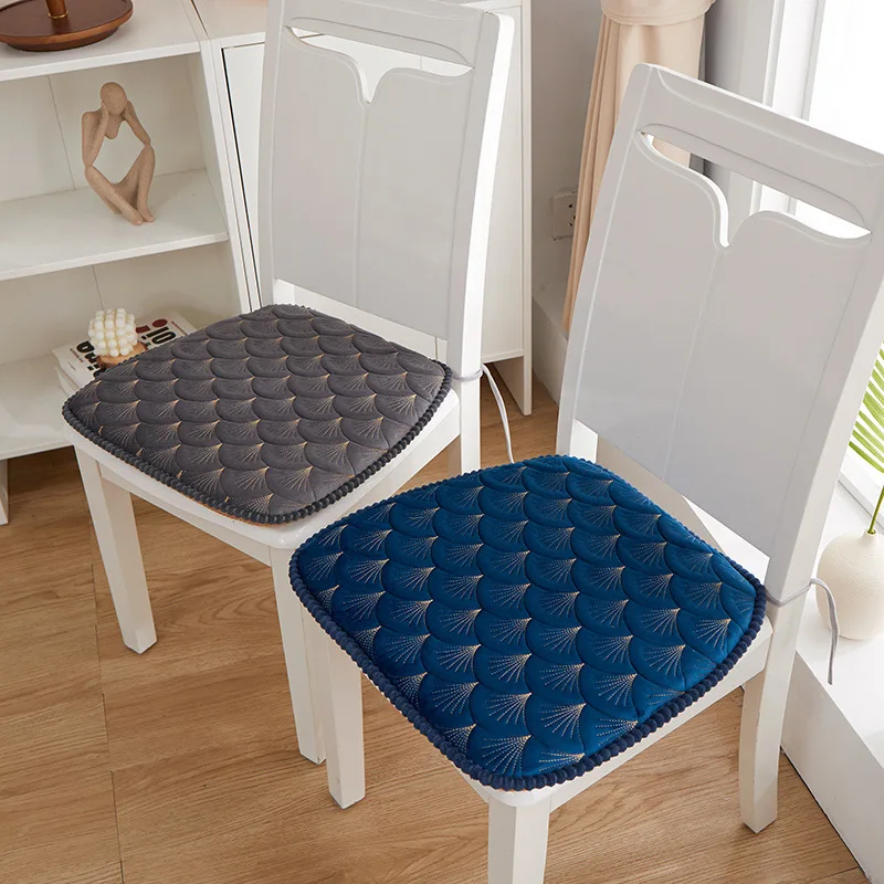 

Dining Chair Cushion Slow Rebound Memory Foam Stool Cushion Seat Pad Mat Office Chair Buttock Cushion Home Kitchen Decoration