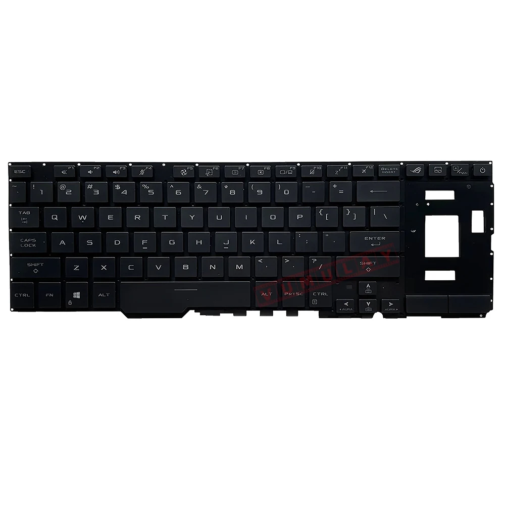 Русская/английская RGB клавиатура с подсветкой для ASUS ROG Zephyrus GX551 GX551SE GX551QS GX551QM GA551QS