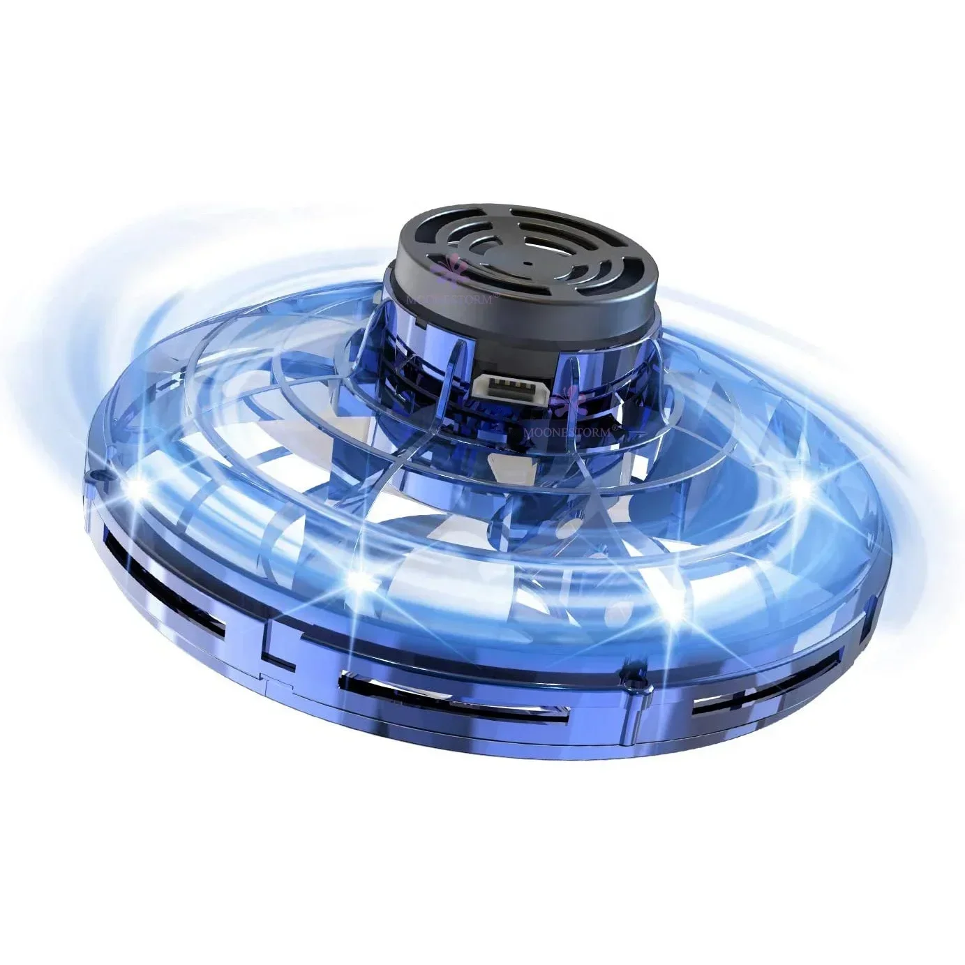 

Outdoor Fun Boomerang Fidget Spinner Hand Controlled Mini Drone UFO Flying Toy 360 Degree Rotating Magic Flying Spinner