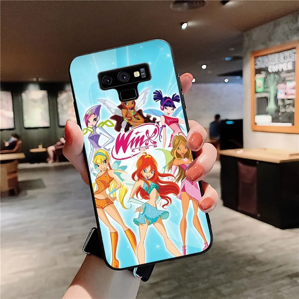 Girl W-Winxs C-clubs Phone Case For Samsung Note 8 9 10 20 Pro Plus Lite M 11 30 21 31 51 A 22 42 02 03