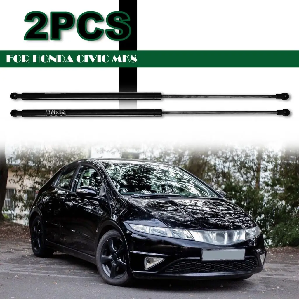 

2pcs For Honda Civic Hatchback MK8 2005-2011 Tailgate Rear Boot Gas Lift Spring Struts Supports Lifters Holder Tools 74820SMGE03
