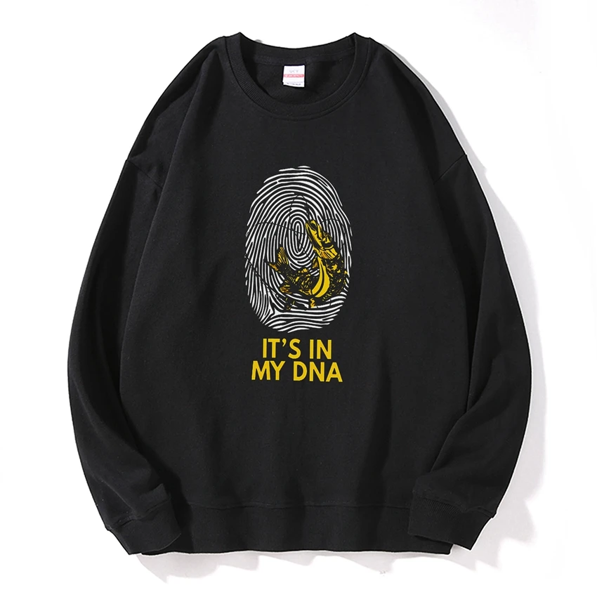 

COSMIC STRING cotton casual men hoodies streetwear cool fishing print o-neck sweater funny men hoodies loose autumn hoodies tops