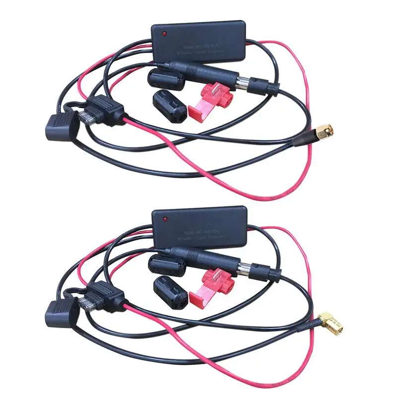 

Car Radio FM/AM Antenna DAB Receiver| 3 In 1 Universal DC12V-24V Auto DAB Signal Amp Amplifier Booster For Marine Car Vehicle