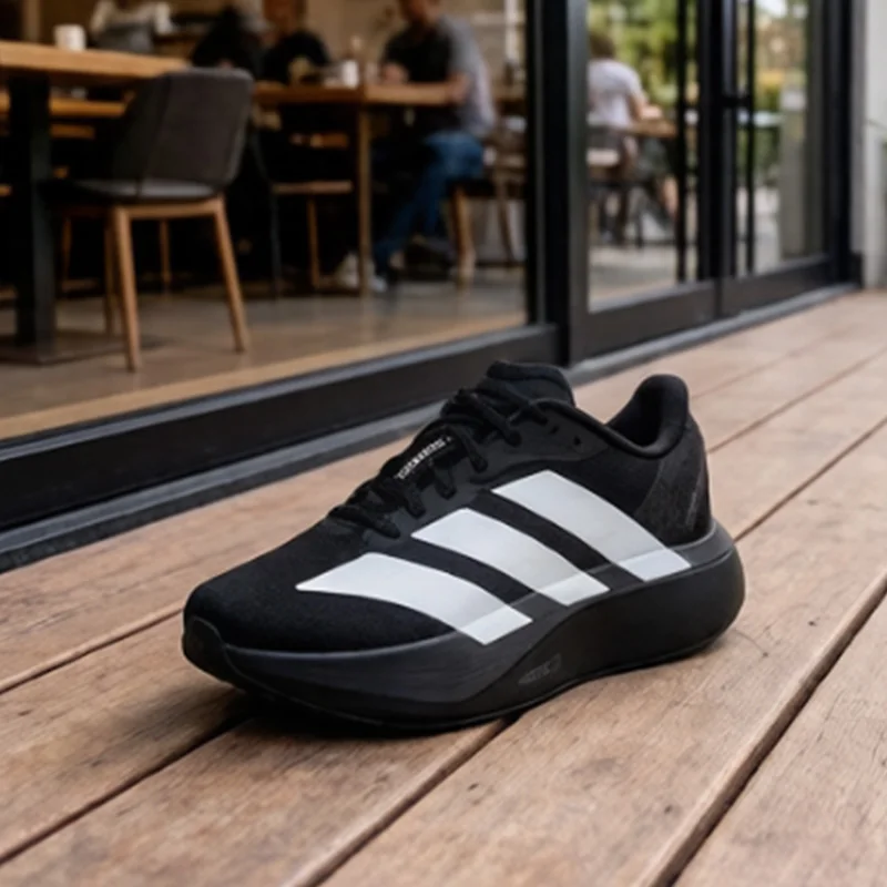 Фото Мужские кроссовки adidas Adizero Evo SL JP7149 черно-белые №3