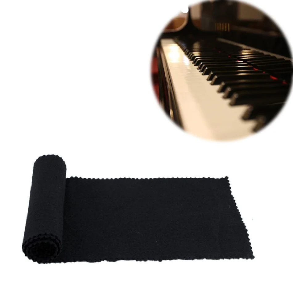 

Flannel Piano Keyboard Anti-Dust Cover Cloth for Any 88 Key Piano Cleaning Care